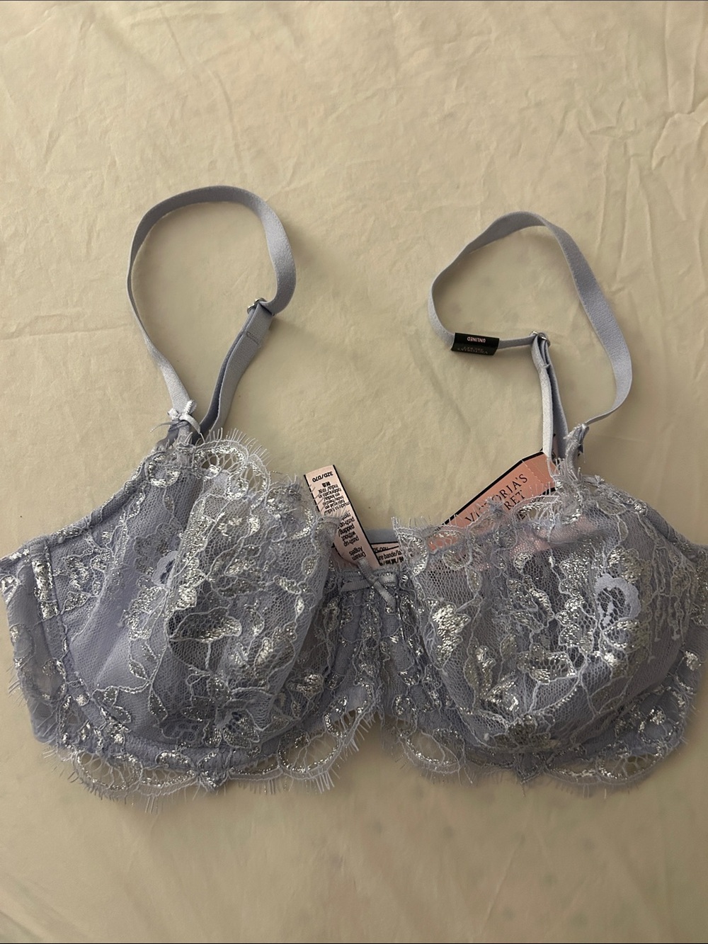 Victoria's Secret Lace Underwire Bra in Pastel Lavender